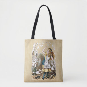 Alice & the Cards Tote Bag