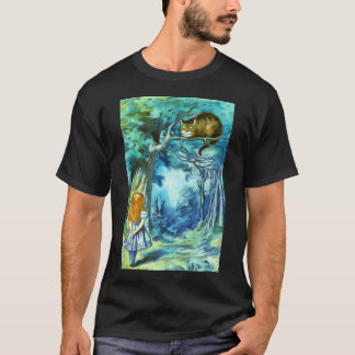 Alice The Cheshire Cat - Alice In Wonderland T-Shirt