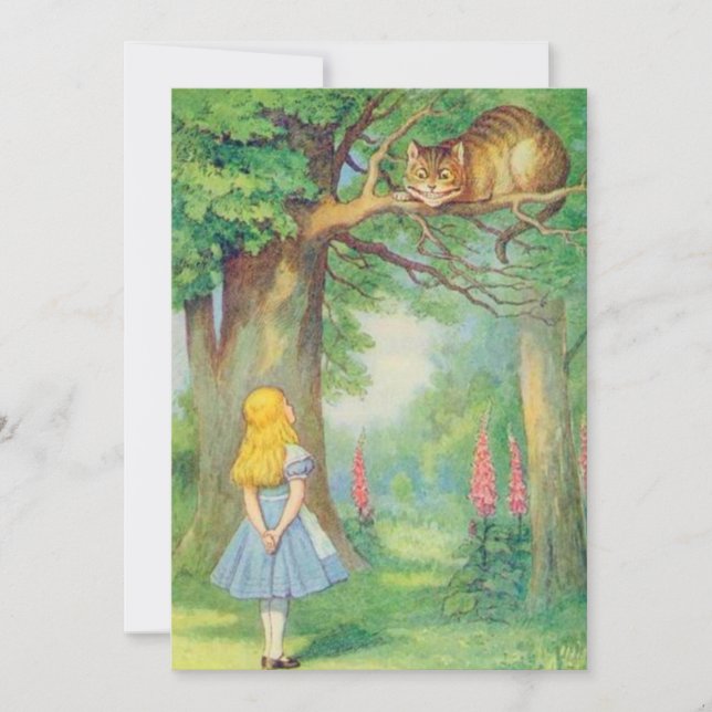 Alice & the Cheshire Cat Full Colour (Front)