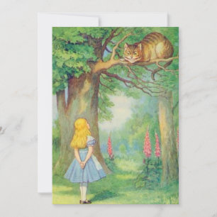 Alice & the Cheshire Cat Full Colour