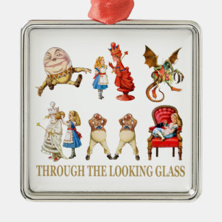 Alice Through the Looking Glass Metal Tree Decoration