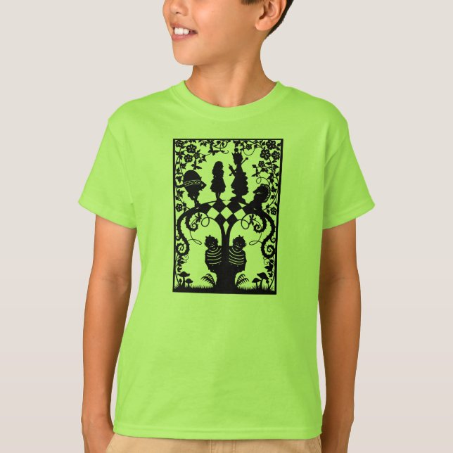 Alice through the looking glass T-Shirt (Front)