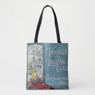 Alice Through The Looking Glass Tote Bag