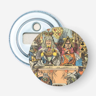 Alice Trial of the Knave of Hearts Vintage  Bottle Opener