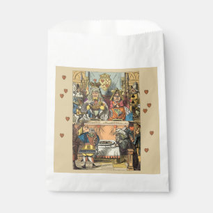 Alice Trial of the Knave of Hearts Vintage  Favour Bags