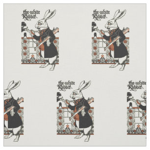 Alice White Rabbit Classic Wonderland Fabric