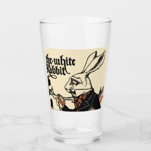 Alice White Rabbit Classic Wonderland  Glass