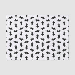 Alice with Drink Me Bottle Silhouette CUSTOM COLOR Tissue Paper