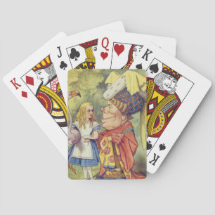 Alice with the Duchess Playing Cards