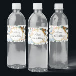 Alice Wonderland mad hatter tea party water bottle Water Bottle Label<br><div class="desc">Alice in Wonderland mad hatter tea party Water Bottle Label</div>