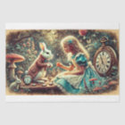 Alice Wonderland Timekeeping Treasures Decoupage
