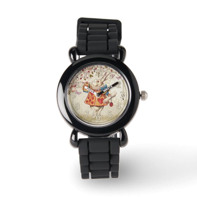 Alice Wonderland White Rabbit Watch (Front)