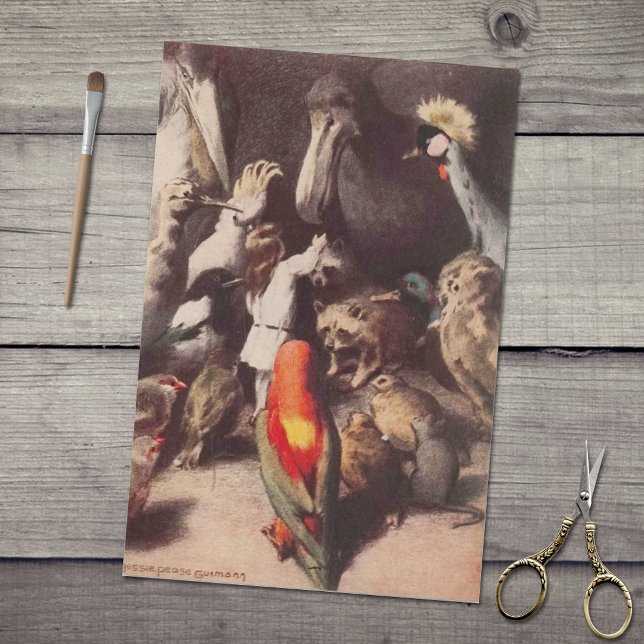 Alice's Adventures in Wonderland Elegant Thimble Tissue Paper (Creator Uploaded)