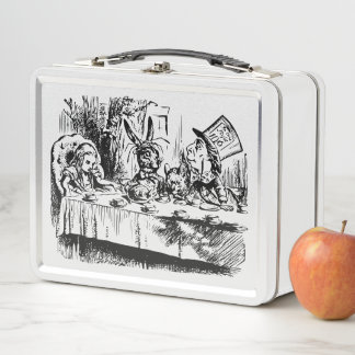Alice's Adventures in Wonderland Metal Lunch Box