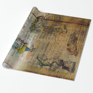 Alice's Adventures Wrapping Paper