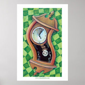 Alice's Clock Poster