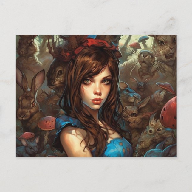Alice's Nightmare Postcard (Front)