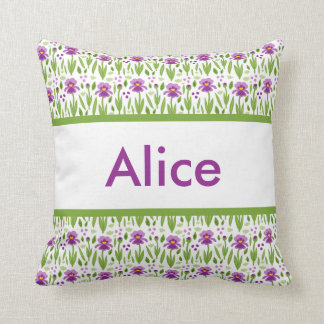Alice's Personalised Pillow