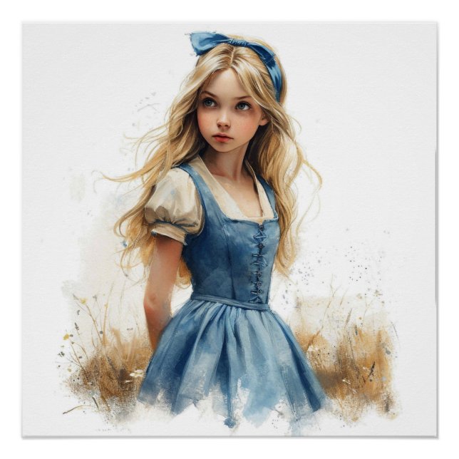 Alice's Whimsy Unleashed: Wonderland Whimsy Poster (Front)