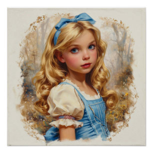 Alice's Wonderland Curiosity: Wonderland Whimsy Poster