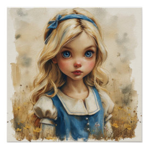 Alice's Wonderland Dreamscape: Wonderland Whimsy Poster