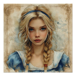 Alice's Wonderland Magic: Wonderland Whimsy Poster