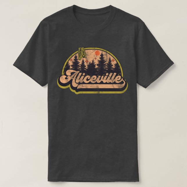 Aliceville, Alabama T-Shirt (Design Front)