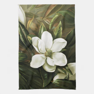 Alicia H. Laird: Magnolia Grandflora Tea Towel