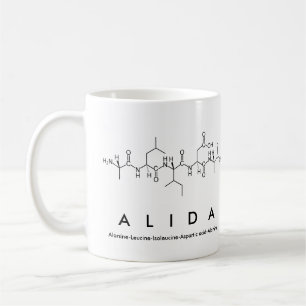 Alida peptide name mug