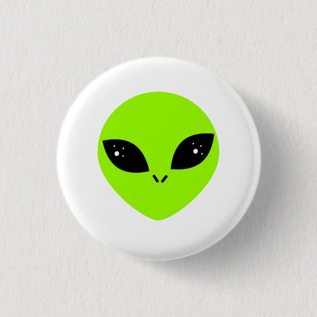 Alien  3 cm round badge (Front)