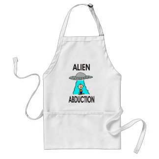ALIEN ABDUCTION apron