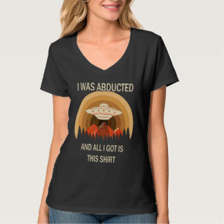 Alien Abduction Extraterrestrial Science Fiction U T-Shirt