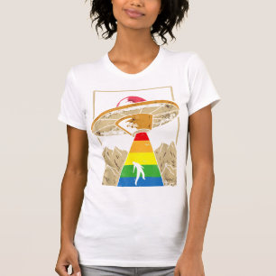 Alien Abduction Gay Pride Gaylien Lgbt  T-Shirt