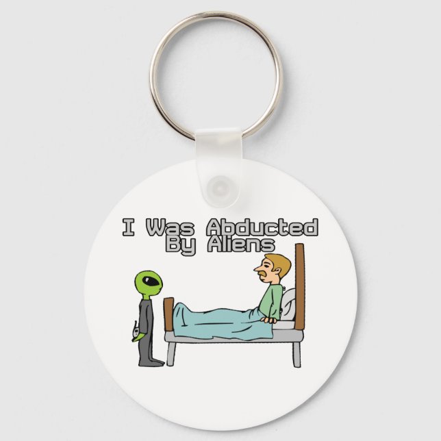 Alien Abduction Key Ring (Front)