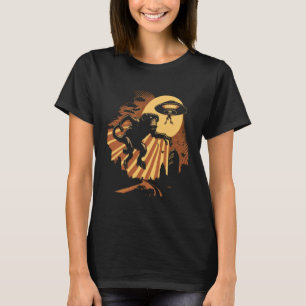 Alien Abduction Monkey Ape UFO Spaceship Extraterr T-Shirt