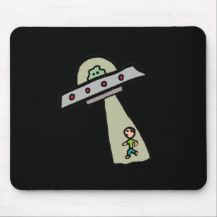 Alien Abduction Mouse Pad
