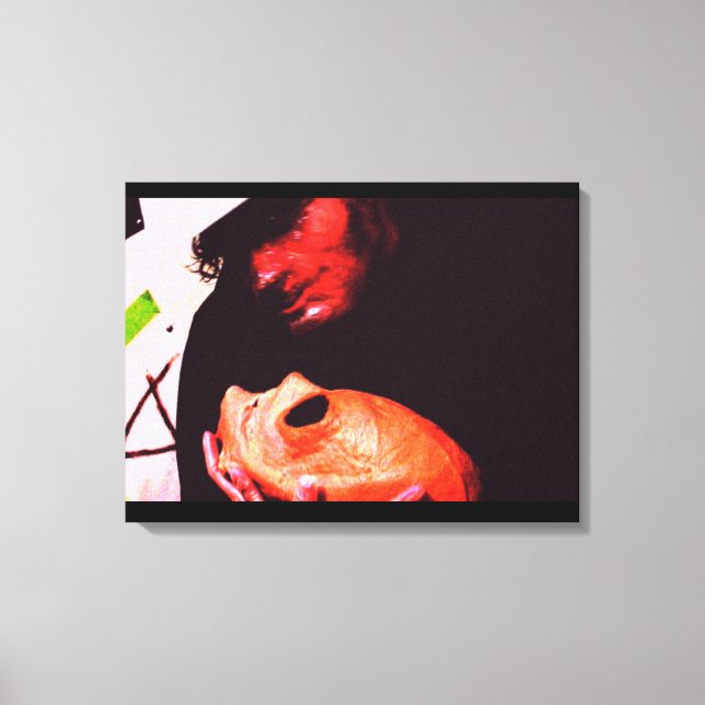 Alien Abduction Nightmare 2 Canvas Print (Front)