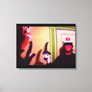 Alien Abduction Nightmare 3 Canvas Print