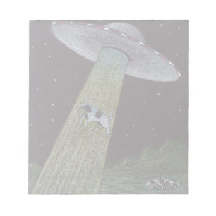 Alien Abduction Notepad
