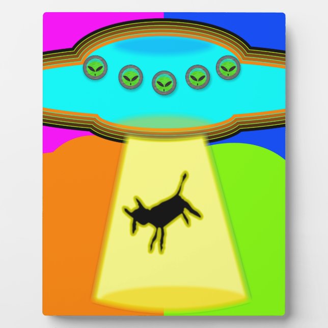 Alien Abduction Plaque (Front)