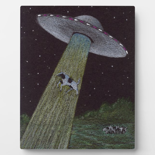 Alien Abduction Plaque (Front)