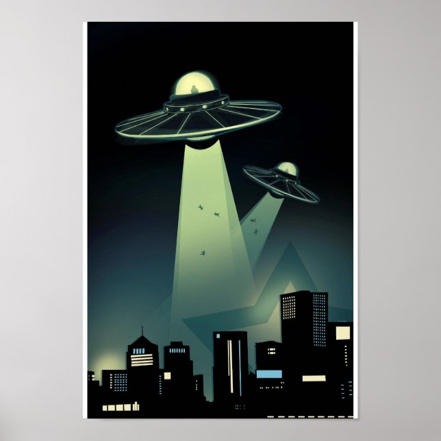 Alien Abduction Poster Larger (Front)