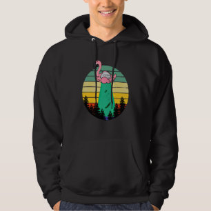 Alien Abduction Retro Vintage Ufo Flying Saucer Hoodie