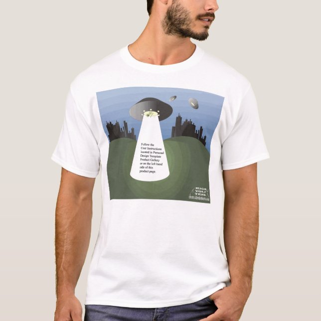 Alien_Abduction Tee - Personal Design Template (Front)