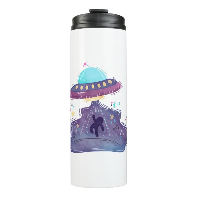 alien abduction thermal tumbler (Front)