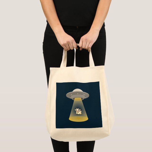 Alien Abduction Tote Bag (Front (Product))