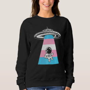 Alien Abduction Transgender Pride Lgbt Q Gaylien T Sweatshirt