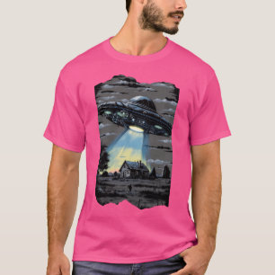 Alien Abduction Ufo Flying Saucer T-Shirt