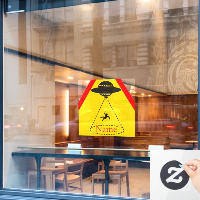 Alien Abduction UFO Thunder_Cove (Cafe Window)