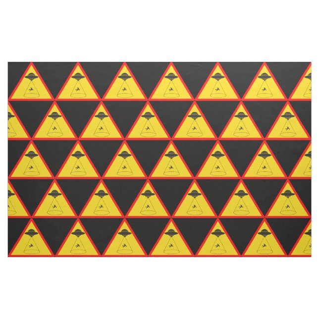 Alien Abduction UFO Thunder_Cove Fabric (Fat Quarter)